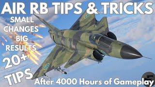 TOP AIR RB Tips & Tricks - War Thunder (BEGINNERS GUIDE, More Than 20 Tips)
