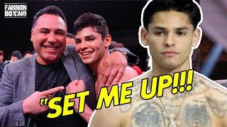 SET UP!! RYAN GARCIA REACTS TO SUSPENSION SAYS "THEY SET ME UP"! DEVIN HANEY FANS CLAIM VICTORY!