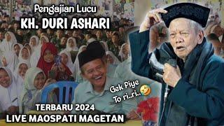  LIVE PENGAJIAN LUCU || KH. DURI ASHARI TERBARU 2024 || DI PABRIK GULA GLODOK PURWODADI MAGETAN