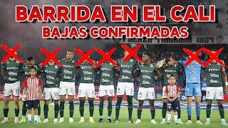 ¡Los jugadores que SE VAN del Deportivo Cali! 