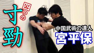 無影打法「寸勁」を実戦で使う！ 宮平保が示す四つの寸勁【太極拳・四路査拳・八極拳・擒拿術】 Tamotsu Miyahira One Inch Punch Tai Chi Bajiquan