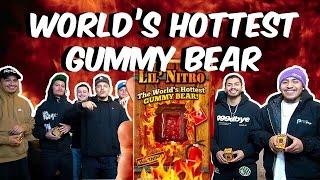 FOOS HOTTEST GUMMY BEAR CHALLENGE !!