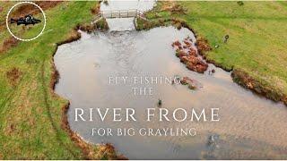 Fly Fishing The River Frome For BIG Grayling (The Lady Of The Stream)