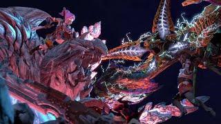 Chained Arkveld vs the Guren Hunters