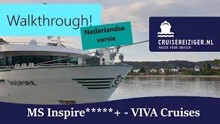 Rondgang over riviercruiseschip MS Inspire van VIVA Cruises