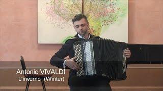 Vivaldi: Winter ACCORDION Concerto No 4 F minor Op. 8 RV 297 "L'inverno" Shamray Шамрай баян Bayan