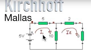  Análisis de Mallas con Kirchhoff y Ohm Fácil