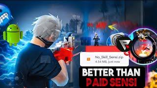 This App is better than paid sensi️ | Freefire hack level  setting reveal 