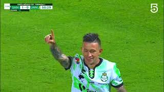 Gol de Brian Lozano | Santos 1 - 0 Tigres | Liga BBVA MX - Grita México C22  - Jornada 1