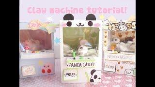 How to make a claw machine!