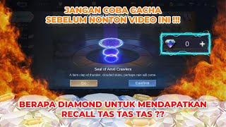 Bakar Bakar Diamond demi effect recall tas tas tas - Mobile legend