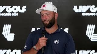 Jon Rahm & Ian Poulter Saturday Press Conference 2024 LIV Golf Chicago