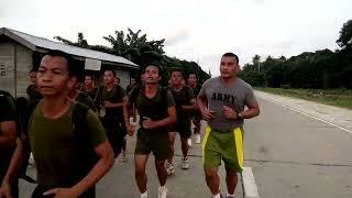 Basic Military Training.Daily activity.SCAA Coy,1DCAU,1ID,Phil Army.Iligan City