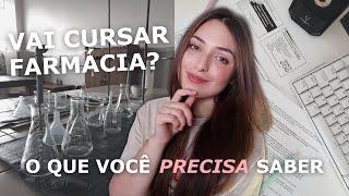 O que você precisa saber sobre o curso de farmácia ANTES de ingressar