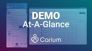 Fall 2023 Carium Demo-At-A-Glance