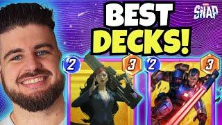 The BEST DECKS To CLIMB In MARVEL SNAP! | KMB Top Infinite Decks 1/12/24 January Dark Avengers SZN