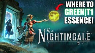 WHERE to find the Tier 1 aka. GREEN ESSENCE and MERCHANT | Nightingale Survival Game Guide