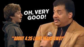 A Kid's Question Impresses Neil deGrasse Tyson