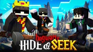 Minecraft Hide and Seek in Harry Potter World!