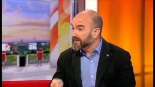 Calais Crisis: Leigh Daynes on BBC Breakfast