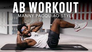 MANNY PACQUIAO INSPIRED CORE WORKOUT