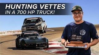 Hunting Corvettes in our 700 HP Truck | Optima UMC