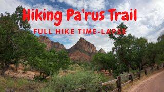 Hiking (And Swimming) The Pa'rus Trail in Zion National Park
