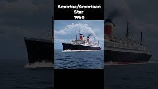 Ships that sank OR Where abandoned| #oceanliners #ships #whitestarline #unitedstateslines #shorts