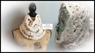 Wayward Cowl Crochet Tutorial #makeitpremier #payingitforwardfriday One Ball Project