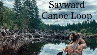 Sayward canoe loop / secret camping on Vancouver Island