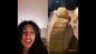 French Woman reacts to bread baking