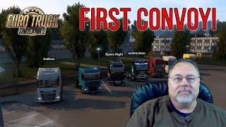 First Convoy in ETS2 | Euro Truck Simulator 2