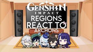 {(Nations react to their archons.)} |Genshin impact|Short reaction|GCRV