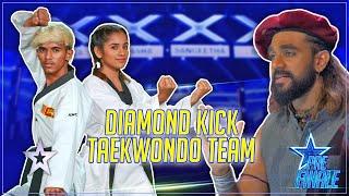 ලොවෙත් නැති වෙන්න ගහපු සුපිරිම Kick ටික | Diamond Kick Taekwondo| Sri Lanka's Got Talent | Sirasa TV