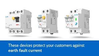 Eaton’s type F residential circuit protection devices