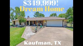 Home on 1acre For Sale in Kaufman TX  Mr. Realty, Dallas Living #dallasrealestate #mrrealtyteam