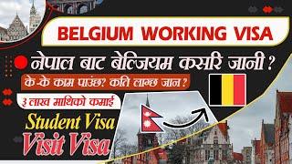 How to apply Belguim working visa from Nepal.नेपालबाट बेल्जियम कसरी जाने ? #belguim #visa