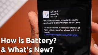 iOS 15.6.1 Update  BATTERY, Security Fixes | What's New?