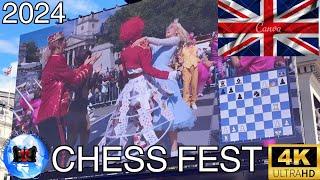 EXPLORING LONDON'S EPIC CHESS FEST 2024: AMERICAN'S EYE-OPENING WALK THROUGH EXPERIENCE IN 4K!