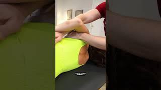 Unlocking Her Hip with a Powerful Chiropractic Adjustment 