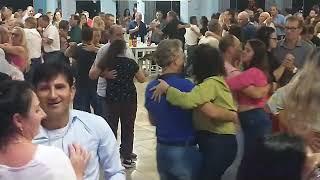 baile da terceira idade em dois vizinhos PR clube Norte Musical Reis do Baile 