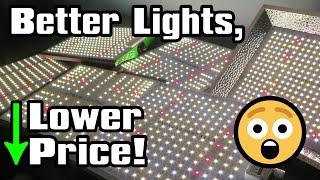 Budget/Premium LED Grow Light UPDATE! Atreum, ViparSpectra, Maxsisun, SpiderFarmer, MarsHydro Review