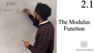 Edexcel A level Maths: 2.1 The Modulus Function