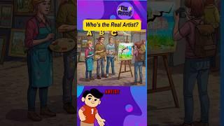 who's the real Artist? #riddle #quiz #brainteaser #puzzlegames #puzzlegames #riddlechallenge