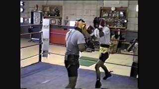 Orlando Canizales Vs  Katsuya Onizuka Sparring Sept. 1991
