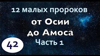 Бибельтренинг 42 | 12 малых пророков | Часть 1 | От Осии до Амоса