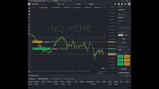  NQ Funded Futures Trading Live Nasdaq NQ| TOPSTEP PT FTT