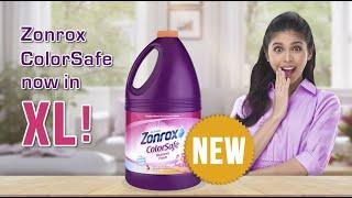 Ang Zonrox ColorSafe, available na in its biggest size, ang Zonrox ColorSafe XL!