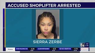 Las Vegas police: Shoplifter pepper sprayed mother, children taking picture of license plate during