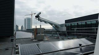 Skylevel voorziet Hogeschool Rotterdam van gevelonderhoudsinstallatie